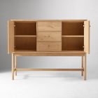 Siobhan Oak Tall Sideboard (50")