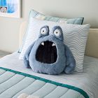Blue Monster Pillow