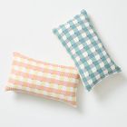 Check &amp; Stripe Pillow Cover