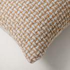 Woven Two-Tone Indoor/Outdoor Pillow