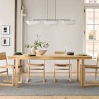 Siobhan Oak Extendable Dining Table (60"&ndash;98")
