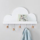 Sydney Cloud Shelf w/ Hooks (24")