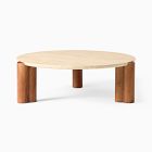 Travertine Coffee Table (44")
