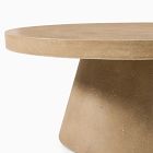 Textured Concrete Indoor/Outdoor Coffee Table (32")
