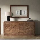 Finlo Burled Wood 6-Drawer Dresser (68")