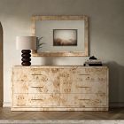 Finlo Burled Wood 6-Drawer Dresser (68")