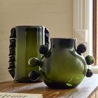 Jade Artisanal Glass Vases