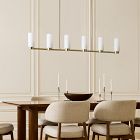 Weston Fluted Glass Chandelier (48")