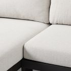 Caldera Aluminum Outdoor 4-Piece U-Shaped Sectional (137")