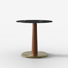 Claire Restaurant Round Dining Table - Porcelain