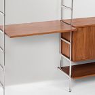 Ozzy Modular Wall Desk &amp; Storage System (93")