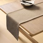 Textured Canvas Cotton Runner