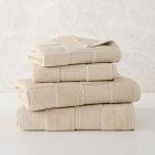 Waffle Checkered Towels
