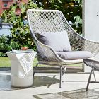 Huron Outdoor Lounge Chair &amp; Ottoman Set
