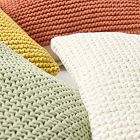 Jersey Chindi Knit Pillow Cover