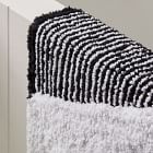 Organic Shadow Graphic Bath Mat