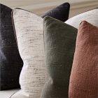 Variegated Slub Pillow Cover