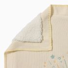 Stars &amp; Moon Knit Sherpa Baby Blanket