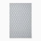 Elongated Checkered Tile Rug