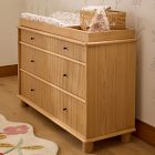 Organic Little Garden Floral Changing Pad Cover