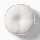 European Flax Linen Round Pillow