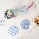 Proper Table Steward Vintage Check Coaster (Set of 4)
