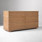 Aggie Cerused 6-Drawer Dresser (60")