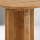 Calira Teak Outdoor Side Table (20")