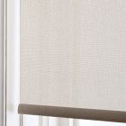 Custom Basketweave Unlined Roller Shade