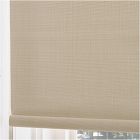 Custom Woven Basketweave Blackout Roller Shade