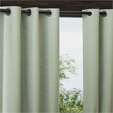 Sunbrella® Exhale Grommet Performance Curtain