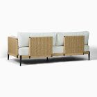Ventura Aluminum Outdoor Sofa, Lounge Chair &amp; Coffee Table Set