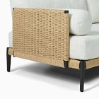 Ventura Aluminum Outdoor Sofa, Lounge Chair &amp; Coffee Table Set