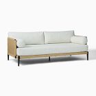 Ventura Aluminum Outdoor Sofa, Lounge Chair &amp; Coffee Table Set