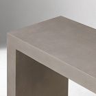 Concrete Waterfall Indoor/Outdoor Console Table (62")
