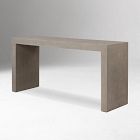 Concrete Waterfall Indoor/Outdoor Console Table (62")