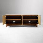 Herman Basket Woven Veneer Media Console (72")