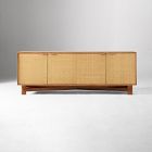 Herman Basket Woven Veneer Media Console (72")