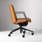 Bolton Leather Low-Back Ergonomic Office Chair