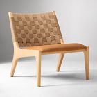 Dunham Leather Slipper Chair