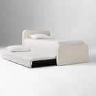 Shel Upholstered Bed w/ Trundle