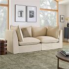 Bleecker Down-Filled Slipcover Modular Sofa (85"&ndash;123")