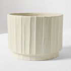 Finley Faceted Ceramic Planters