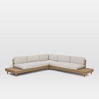 Portside Low Outdoor 3-Piece L-Shaped Sectional (112")