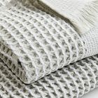 Two-Tone Waffle Towels 