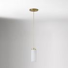 Weston Fluted Glass Pendant (5")