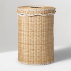 Woven Scalloped Hampers (Set of 2)