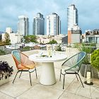 Concrete Indoor/Outdoor Pedestal Round Dining Table (32"&ndash;60")