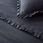 European Flax Linen Ruffle Duvet Cover &amp; Shams