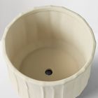 Finley Faceted Ceramic Planters